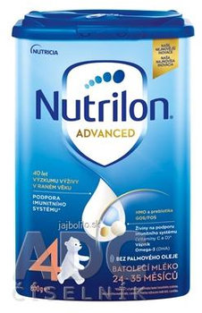 Nutrilon Advanced 4, mliečna výživa v prášku (24-35 mesiacov), 800 g