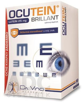OCUTEIN BRILLANT Luteín 25 mg - DA VINCI 60ks
