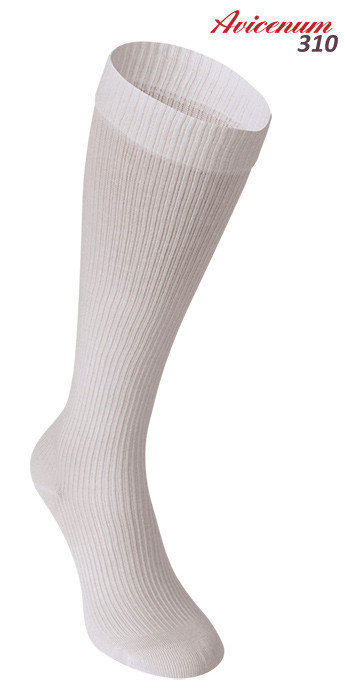 Podporné podkolienky Avicenum 310 biele 42-44