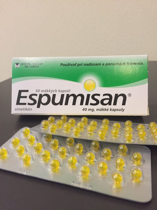 Espumisan 40 mg 50 kapsúl