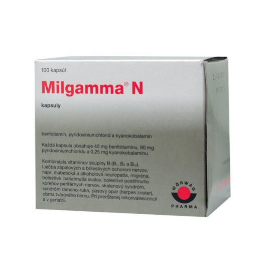 Milgamma N, 100 kapsúl