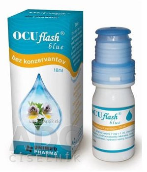 OCUflash blue očná roztoková instilácia 10 ml