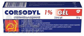 CORSODYL 1% GÉL 50 g