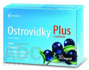 Noventis Ostrovidky Plus s luteínom 2x15 ks