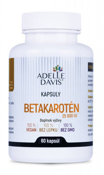 ADELLE DAVIS BETAKAROTÉN 25.000 IU, 60 kapsúl