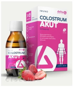 DELTA COLOSTRUM AKUT sirup JAHODA 125ml