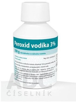 Peroxid vodíka 3 % 100g