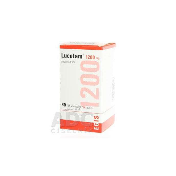 Lucetam 1200 mg 60 kapsúl