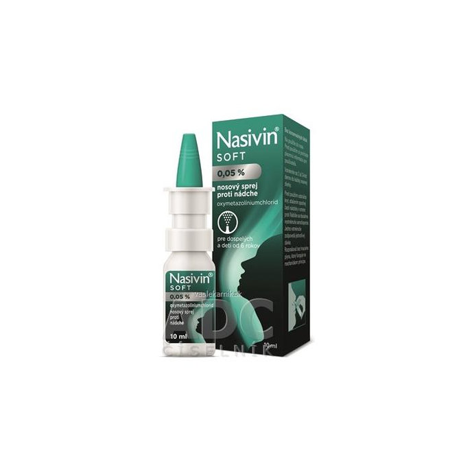 NASIVIN SOFT 0,05 % nosový sprej 10ml