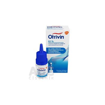 Otrivin 0,1 % nosová roztoková aerodisperzia 10ml