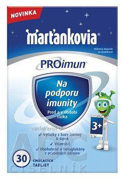 WALMARK Marťankovia PROimun cmúľacie tablety 30 ks