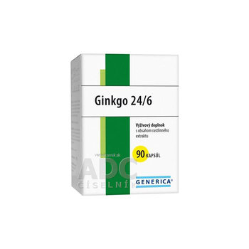 GENERICA Ginkgo 24/6 40 mg 90 kapsúl