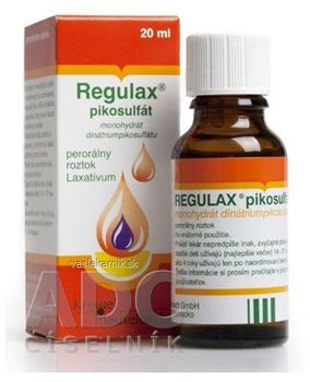 REGULAX pikosulfát perorálny roztok 20ml