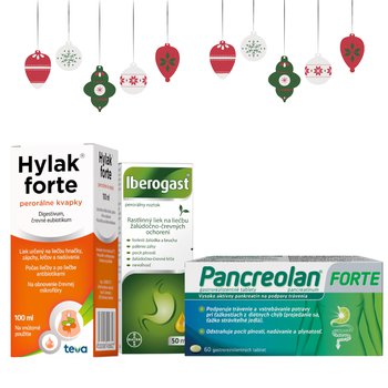 Vianočný balíček TRÁVENIE