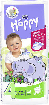 Bella Happy 4 Maxi 8-18 kg 46 ks plienky