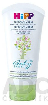 HiPP BabySANFT Pleťový krém, sensitive, 75ml