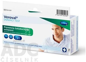 Veroval PREVENCIA ŽALÚDOČNÝCH OCHORENÍ domáci test, 1 ks