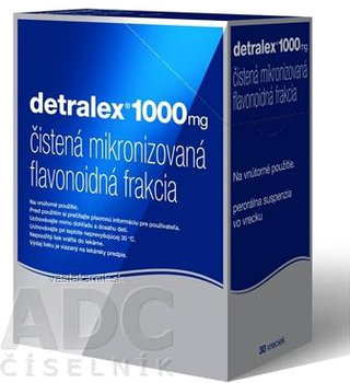Detralex 1000 mg perorálna suspenzia vo vrecku