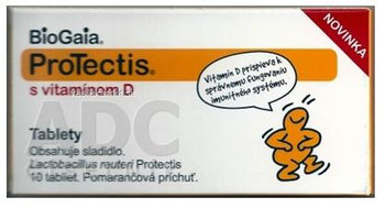 BioGaia ProTectis s vitamínom D 10ks