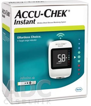 ACCU-CHEK Instant Glukomer, súprava na monitorovanie krvnej glukózy, 1ks