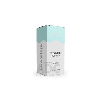 TOTO VITAMÍN D3 2000 I.U., 60 kapsúl