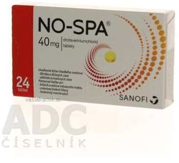 NO-SPA 40 mg 24 tabliet