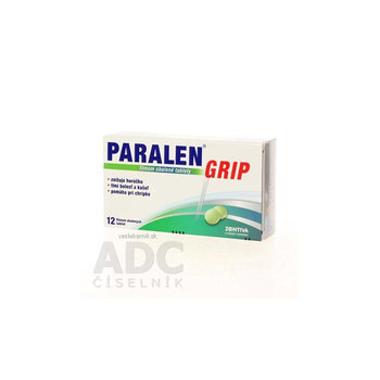 PARALEN GRIP chrípka a bolesť 12 tabliet
