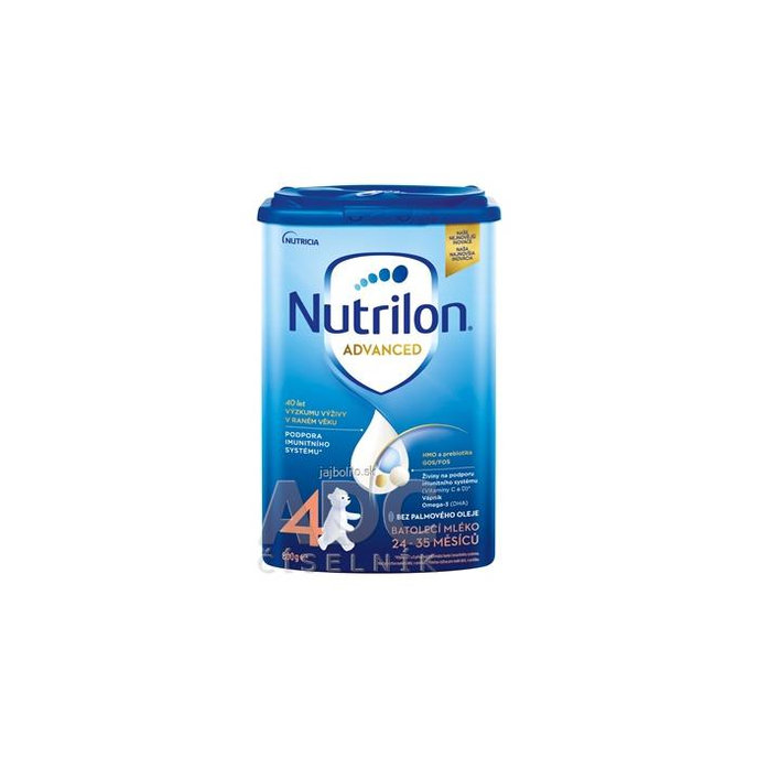 Nutrilon Advanced 4, mliečna výživa v prášku (24-35 mesiacov), 800 g