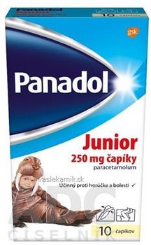 Panadol Junior  250 mg 10 čapíkov