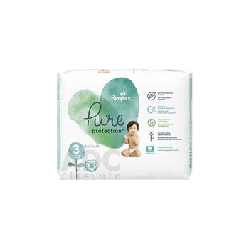 PAMPERS PURE protection VP 3 Midi, 6-10 kg, 31 kusov