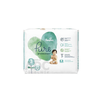 PAMPERS PURE protection VP 3 Midi, 6-10 kg, 31 kusov