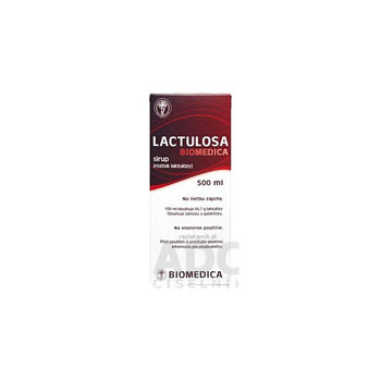 LACTULOSA BIOMEDICA sirup 50 % 500 ml
