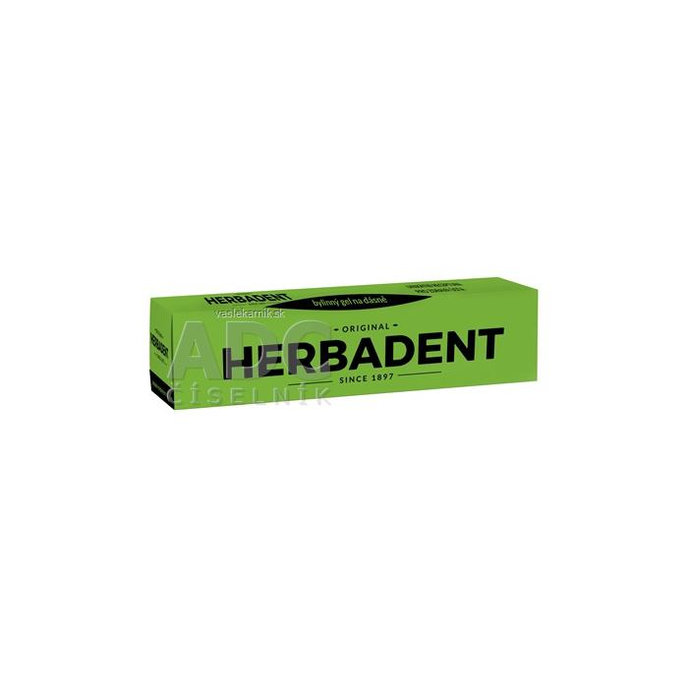 HERBADENT original Bylinný gél na ďasná 25g