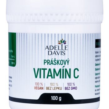 ADELLE DAVIS Práškový VITAMÍN C, 100g