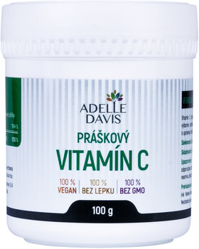 ADELLE DAVIS Práškový VITAMÍN C, 100g
