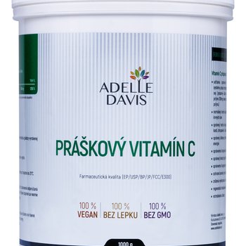 ADELLE DAVIS Práškový VITAMÍN C, 1kg
