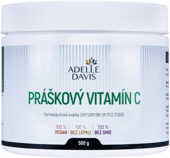 ADELLE DAVIS Práškový VITAMÍN C, 500g