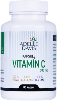 ADELLE DAVIS VITAMÍN C 500 mg, 60 kapsúl