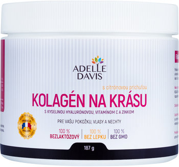 ADELLE DAVIS KOLAGÉN NA KRÁSU, prášok s citrónovou príchuťou, 187 g
