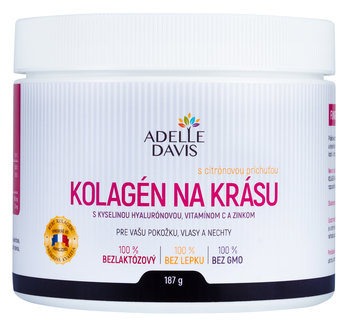 ADELLE DAVIS KOLAGÉN NA KRÁSU, prášok s citrónovou príchuťou, 187 g