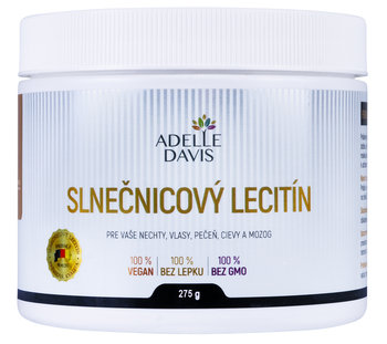 ADELLE DAVIS SLNEČNICOVÝ LECITÍN, prášok, 275 g