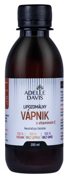 ADELLE DAVIS Lipozomálny VÁPNIK s vitamínom C, 200ml