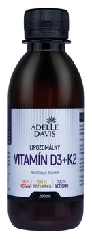 ADELLE DAVIS Lipozomálny VITAMÍN D3+K2, 200ml
