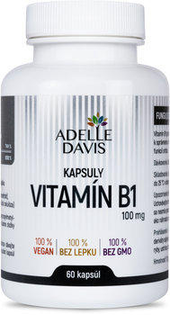 ADELLE DAVIS VITAMÍN B1, tiamín 100 mg, 60 kapsúl