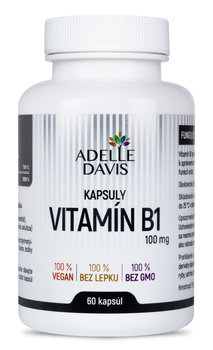 ADELLE DAVIS VITAMÍN B1, tiamín 100 mg, 60 kapsúl