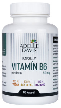 ADELLE DAVIS VITAMÍN B6, pyridoxín 50 mg, 60 kapsúl