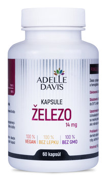 ADELLE DAVIS ŽELEZO 14 mg, 60 kapsúl