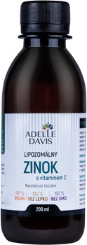 ADELLE DAVIS Lipozomálny ZINOK s vitamínom C, 200ml