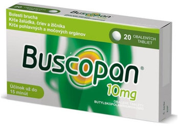 Buscopan 10mg 20 tabliet