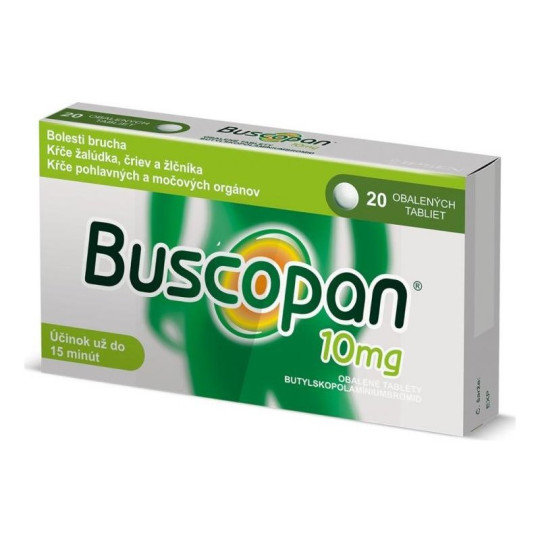 Buscopan 10mg 20 tabliet